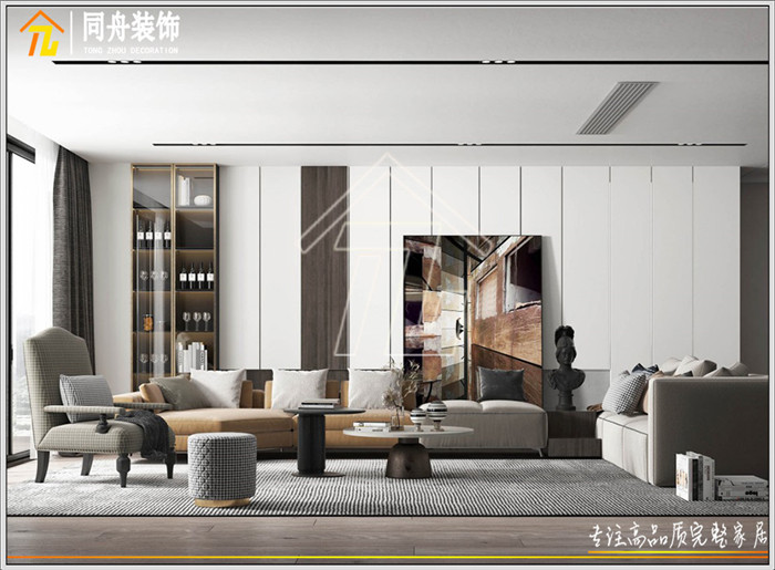 萊蕪現(xiàn)代簡約風(fēng)格裝修效果圖